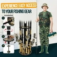 thumbnail image 5 of Rush Creek Creations Bass 16 Fishing Rod Round Storage Rack, 5 of 7