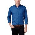 thumbnail image 1 of Club Room - Camisa de manga larga con botones para hombre, color azul, XL, 1 of 1