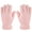 Pink, variant on 1 Pair Kids Polar Fleece Gloves Full Fingers Warm Mitten Soft Winter Gloves Favor for Boys Girls Children Outdoor Activities