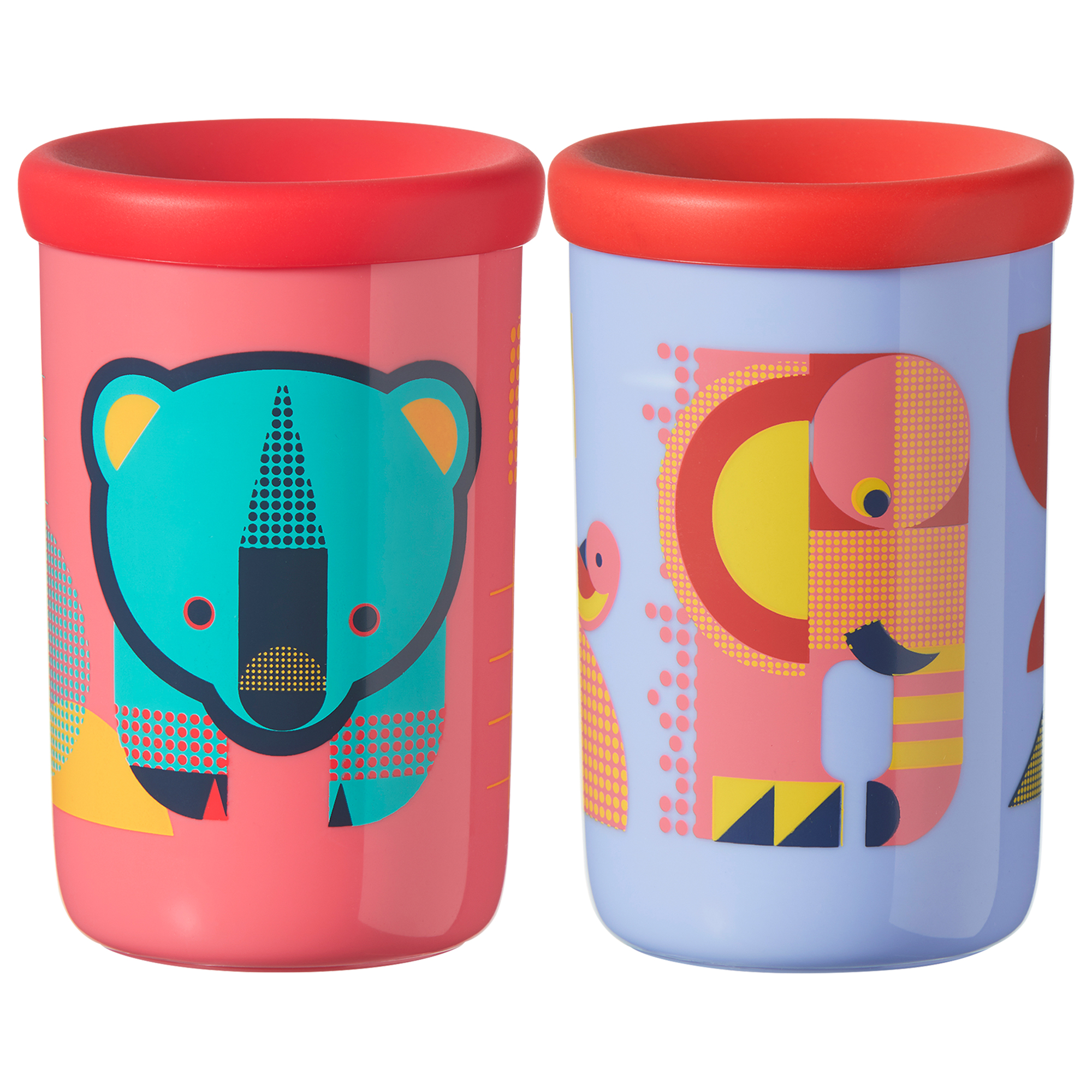 Tommee Tippee Easiflow 360° SpillProof Cup with Travel Lid, Elephant