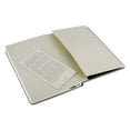thumbnail image 4 of Moleskine Hard Cover Notebook, Plain, 8 1/4 x 5, Black Cover, 192 Sheets -HBGMBL17, 4 of 4