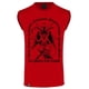 thumbnail image 1 of Playera Roja Sin Mangas Mediana Baphomet, 1 of 2