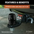 thumbnail image 3 of CURT 21811 Black Rubber Trailer Hitch Ball Cover, 2-5/16-Inch Diameter, 3 of 4