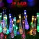 thumbnail image 1 of Fiudx Guirnalda de Faroles Solares para Exteriores, 30 Luces Led En Forma de Lágrima, Dos Modos de Iluminación, Diseño Impermeable, Decoración para Fiestas En El Jardín, Uso Exterior, 6,5 M de Longit, 1 of 7
