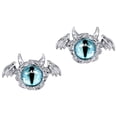 thumbnail image 4 of Pendientes de botón Sunnimix Declaración Moda simple Pendientes vintage versátiles Joyería de moda para uso diario Boda Fiesta aretes, 4 of 8