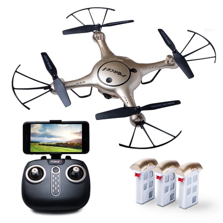 Force1 X5UW Drones with Live Camera Feed Altitude Hold 1-Key Control Headless 360