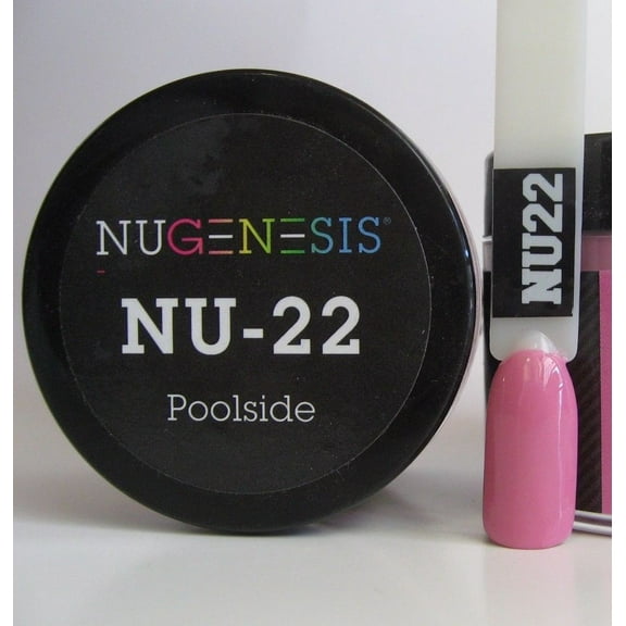 NUGENESIS Nail Color Dip Dipping Powder 1.5oz/jar - NU22 Poolside