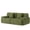 Green, variant on 117.7" Modular Sectional Sofa,Mid-Century Modern 3-Seater Cloud Couch, for Living Room Bedroom,No Assembly Required