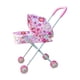 thumbnail image 1 of Cochecito de muñecas plegable con dosel para niños, ideal para vacaciones. rojo, 1 of 6