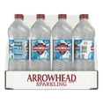 Arrowhead Sparkling Water, Simply Bubbles, 33.8 oz. Bottles (Pack of 12
