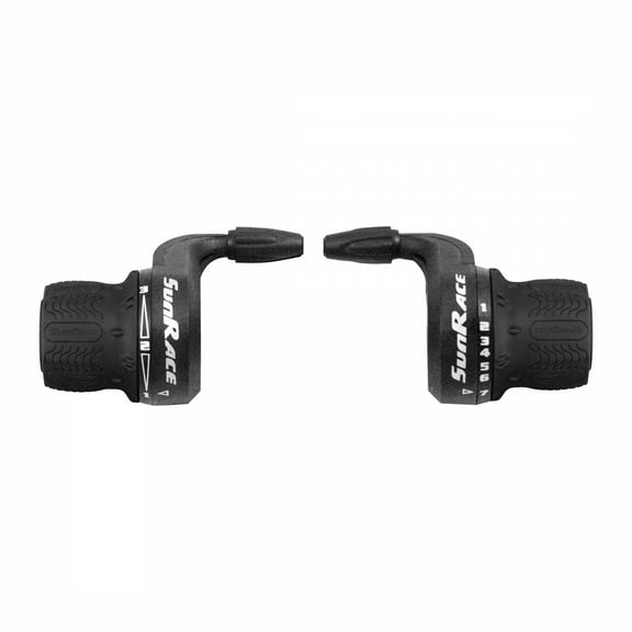 Sunrace M27 Twist Shifter TSM27 Left 3s Slick Galvenised Cable Included