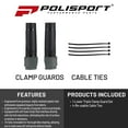 thumbnail image 2 of Polisport 8488000005 Upper Fork with Clamp Protector - Black/Gray, 2 of 8