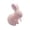 M, variant on YingYouFu Easter Flocked Bunnies, Purple Flocking Rabbit Figurines with Bow Ties, Adorable Spring Tabletop Ornaments for Home, Garden Decor, Bunnies Decoration for Easter Celebration 9.25 inch