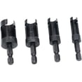 thumbnail image 1 of Premium 4-Piece Carbon Steel Wood Router Set for Enhanced Carpentry, 1 of 5