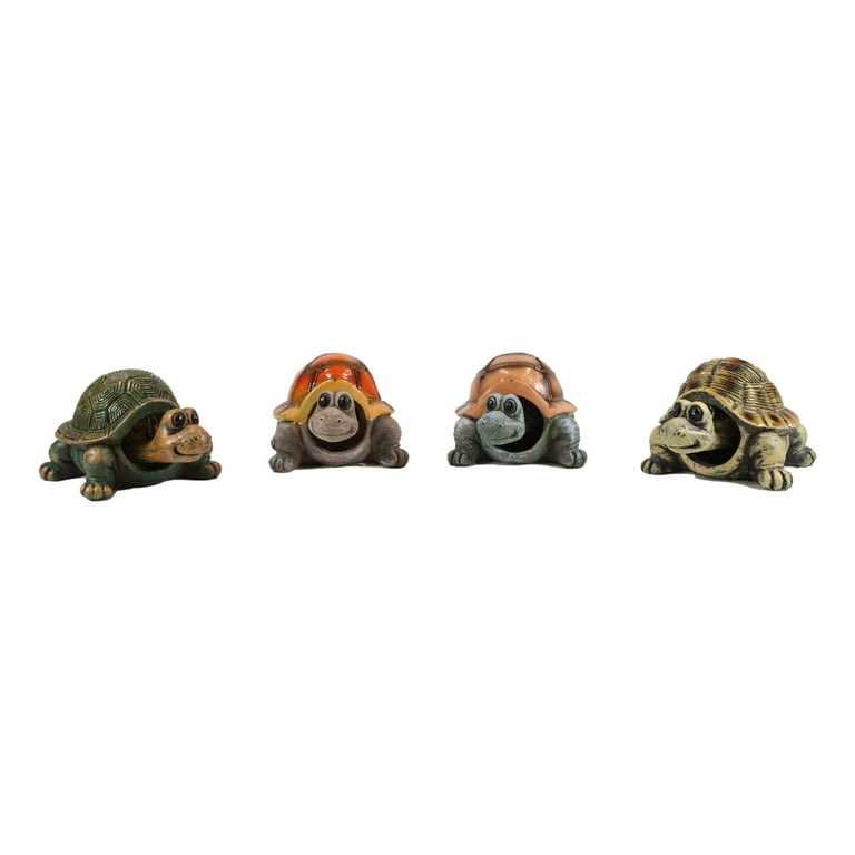 Ebros Nautical Colorful Shell Sea Turtles Tortoises