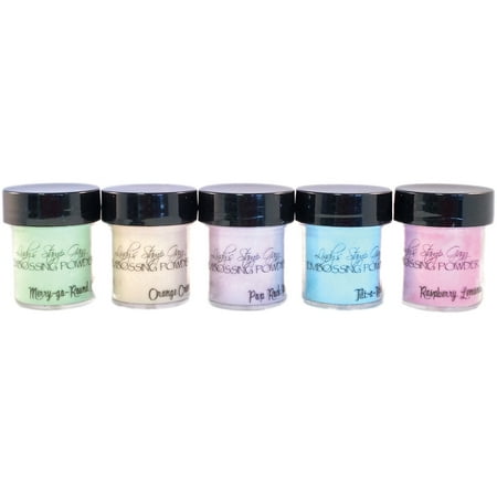 Lindy's Stamp Gang 2-Tone Embossing Powders .5oz 5/Pkg-Under The