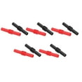 thumbnail image 1 of Adaptador de extensión de enchufe banana extensor de enchufe banana 4 mm Materiales de PVC de alta calidad Rojo/Negro para prueba numérica de energía eléctrica ANGGREK Otros, 1 of 8