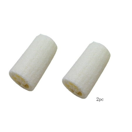 Iuhan Natural Loofah Sponge Luffa Scrubber for Shower Body Exfoliation and Kitchen Cleaning 3-Pack Bath Scrubbers Eco-Friendly Bathing Sponge for Skin Care and Dish Washing