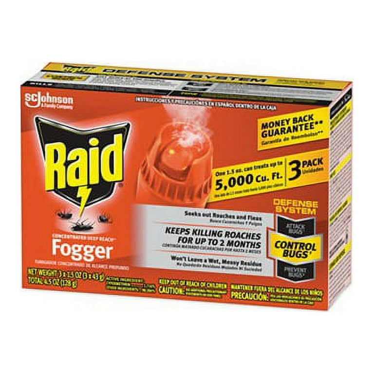 Concentrated Deep Reach Fogger, 1.5 oz Aerosol Spray, 3/Pack, 12 Packs/Carton Concentrated Deep Reach Fogger, 1.5 oz Aerosol Spray, 3/Pack, 12 Packs/Carton