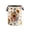 Beige #006, variant on Quilted Laundry Basket with Handles, Boho Floral Quilted Storage Hamper, Large Capacity Laundry Hamper for Nursery Bedroom Laundry Room Home Decor