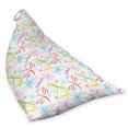 thumbnail image 2 of Dragonfly Lounger Chair Bag, Insects Winged Freedom Colorful Animal Illustration, High Capacity Storage with Handle Container, Lounger Size, Multicolor, by Ambesonne, 2 of 5