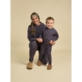 thumbnail image 2 of 2-Piece Toddler Girls Dark Grey Top and Legging Set, 2 of 8