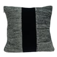 thumbnail image 2 of Parkland Collection Ahoy 18x18" Anchor Fabric Throw Pillow in Gray/Nautical Blue, 2 of 6