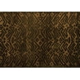 thumbnail image 1 of Ahgly Company Indoor Rectangle Abstract Orange Modern Area Rugs, 5' x 8', 1 of 4