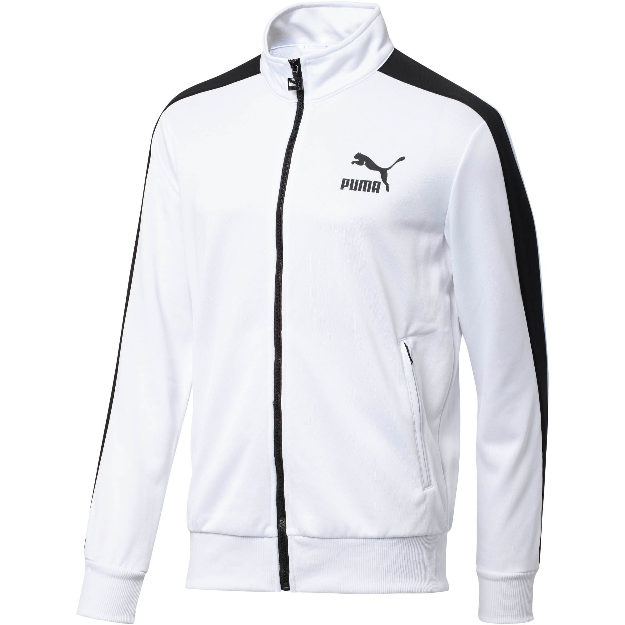 white puma track jacket