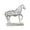 Stepping forward to, variant on MOMOJIA Resin Horse Statues Positive Energy Good Luck Showpiece Collectible Figurines