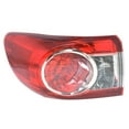 thumbnail image 3 of waltyotur Driver Left Side Outer Tail Light Replacement for 2011-2013 Toyota Corolla Brake Lamps, 3 of 8