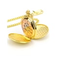 thumbnail image 4 of EEEkit Men's Skeleton Mechanical Pocket Watch, Retro Roman Numerals, 3 Colors, 4 of 7