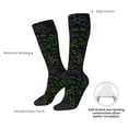 thumbnail image 4 of Lukts Chaussettes Motif Formules Chimiques pour Femmes et Hommes, Cadeaux pour Golf, Chasse, Camping, Randonnée, Ski, Lecture, Sports et Plus, 4 of 6