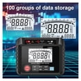 thumbnail image 4 of Insulation Resistance Tester 20G Digital Meter Megohmmeter Resistance Voltage Tester LCD Display Screen ,Widely Use, 4 of 6
