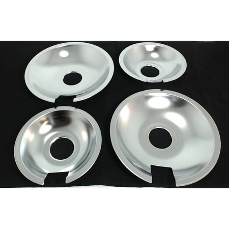

2@JAP7778 Jenn Air Range Cooktop Drip Pan Set of 4 22305 2300 2300ERS