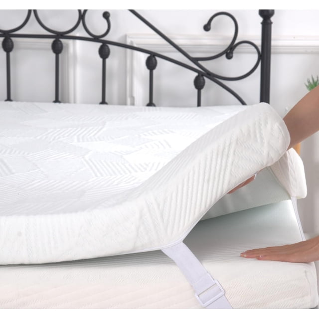 Cubretop colchón JOYRIDE SLEEP de espuma con gel refrescante de 7,5 cm