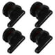 thumbnail image 2 of RomaMX 4 piezas baño plástico partición cerradura de puerta rojo verde indicador de puerta cerradura suministros de baño baño público accesorio para parque exterior tienda (negro), 2 of 7