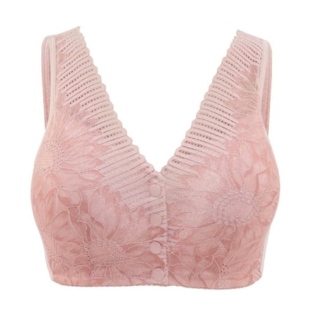 

ZHUASHUM Women Floral Lingerie Padded Push Up Bra