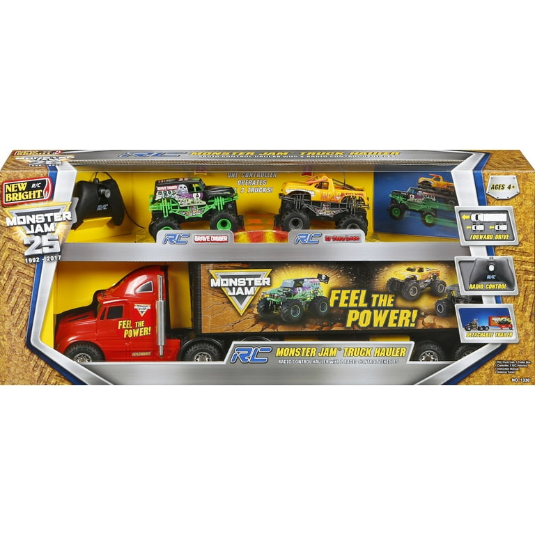 Rc monster jam truck hauler online