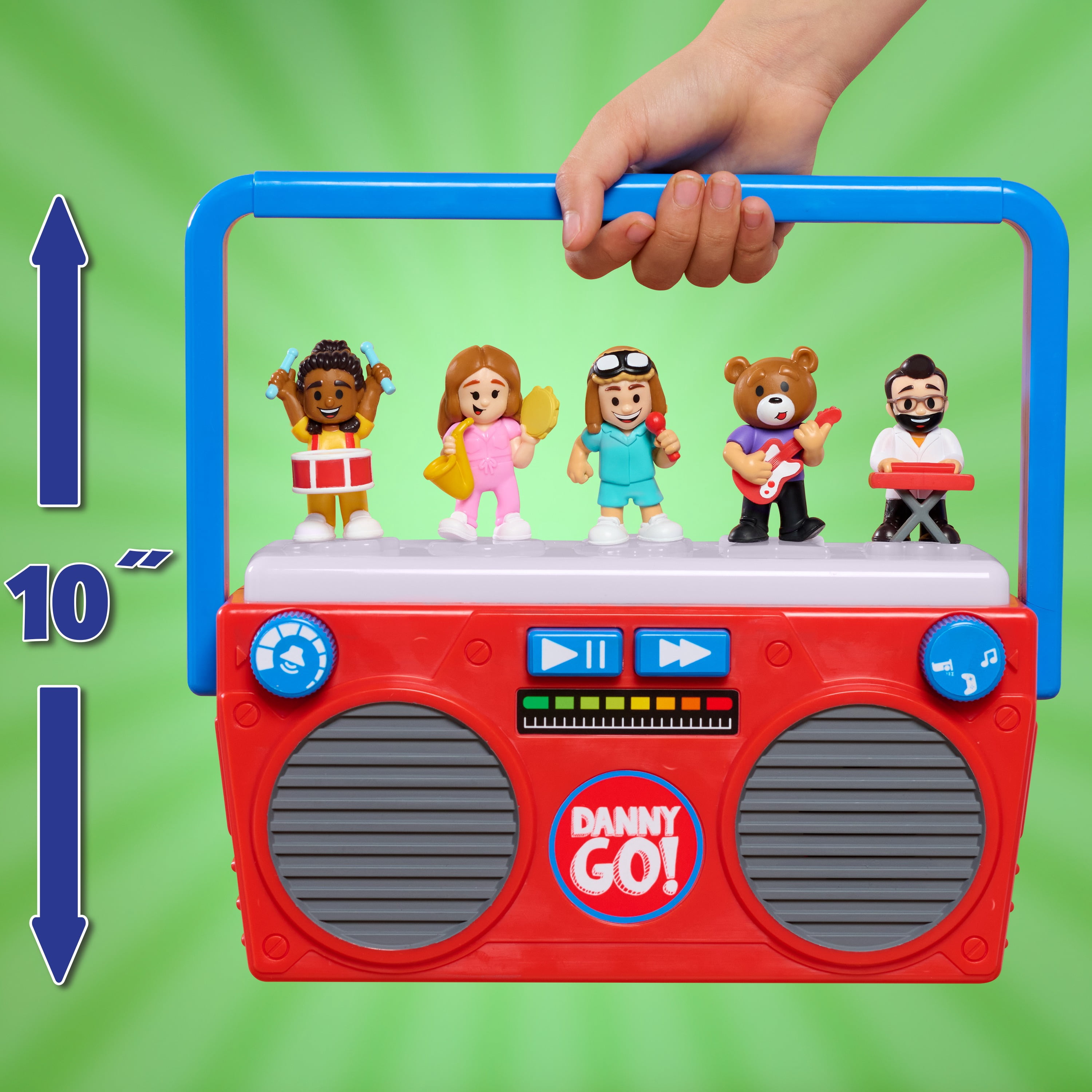 Danny Go! Music Mix-Up Boombox - Interactive Sound Toy for Preschool and Elementary School Kids Inspired by Danny Go! Show