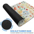 thumbnail image 6 of Long Mouse Pads for Desk,Pioneer Flower Floral Print Pattern Desk Mats on Top Of Desks, Desk Mouse Pad Extra Large with 3mm Non-Slip Base and Stitched Edge for Gaming,Office,Work,Home 31.5"x11.8", 6 of 6
