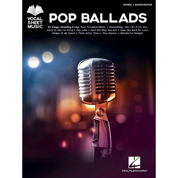 Pop Ballads: Singer   Piano/Guitar, (Paperback)