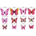 thumbnail image 3 of Plunger Simulation Butterfly Flower Pot Vase Gardening Bonsai Green Plant Decora, 3 of 3