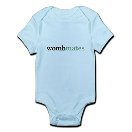 

CafePress - Twin Or Triplet Wombmates Infant Bodysuit - Baby Light Bodysuit