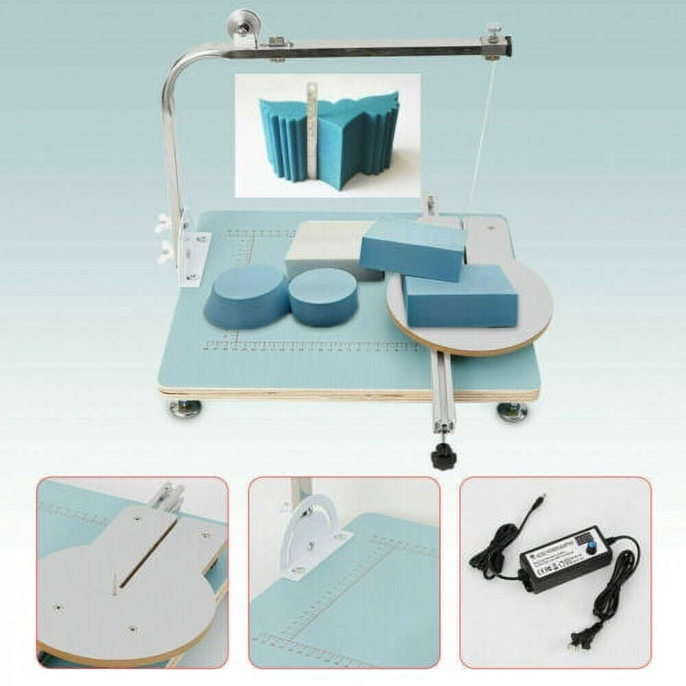 Desktop Hot Wire Foam Cutter Sponge Styrofoam Cutting Machine Working Table Tool