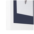 thumbnail image 5 of ArtToFrames Collage Photo Picture Frame with 2 - 4x6" Openings, Framed in White with Deep Blue and Black Mats (CDM-3966-2141), 5 of 8