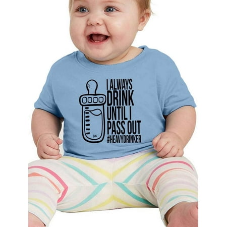 

Siempre Bebo Hasta Dormirme T-Shirt Infant -Smartprints Designs 12 Months