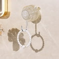 thumbnail image 5 of Suction Cup Hook Heavy Duty Vacuum Shower Hooks Reusable,No Hole Punched Suction Towel Hooks for Bathroom Kitchen No Punching Wall Mounted Hooks for Hanging for Clothes,Hats,Robes And Loofah, 5 of 6
