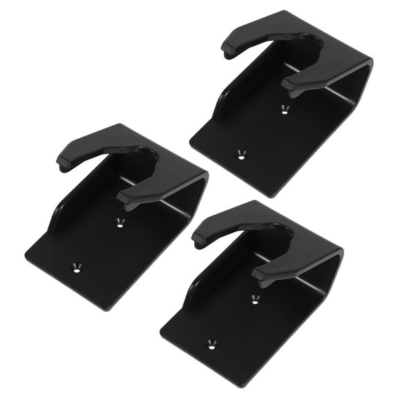 BESTONZON 3Pcs Universal Black Scanner Holder Mount Stand for Desk and Wall with Design