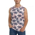 thumbnail image 2 of Picia Tropics Palm Trees mens Cotton Tank Undershirts , Moisture-wicking Ribbed Tanks, Lightweight Cotton Tank Undershirts-3X-Large, 2 of 8